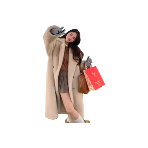 CTRTRC Бархат Feel Пальто Женское