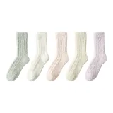 Аква Зеленый/Белый/Розовый/Бежевый Желтый/Розовый Фиолетовый[5 Упаковок]