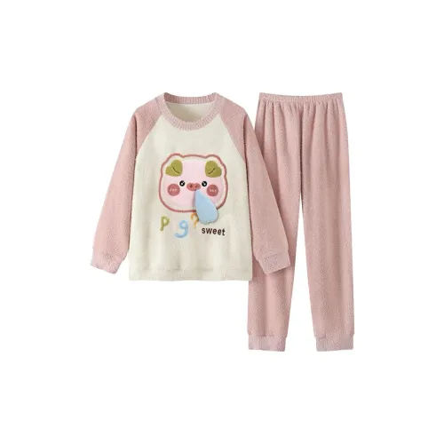 GOYN Pink Women's Pajama Sets GOYN Розовый Женский Комплект Пижам
