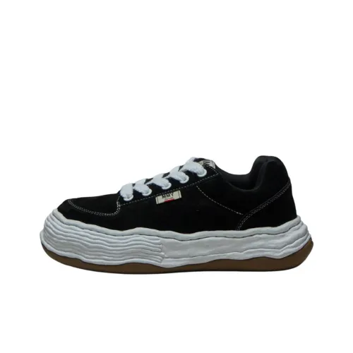 MIHARA YASUHIRO Коллаборация Коллекция Oliver OG Low Top Скейтборд Кроссовки Мужские Черные