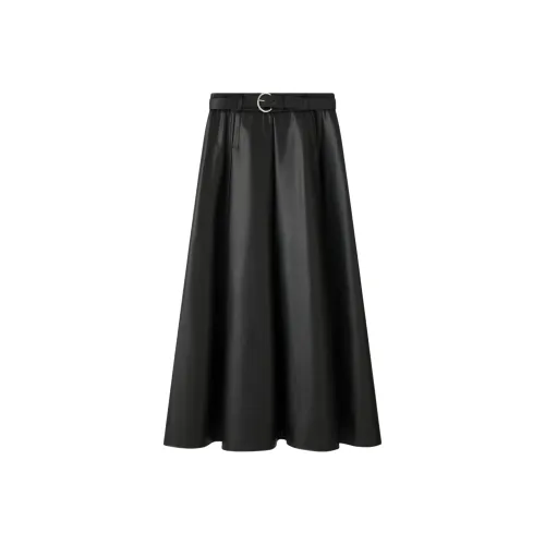 JECCI FIVE Кожа Длинная Юбка Женская