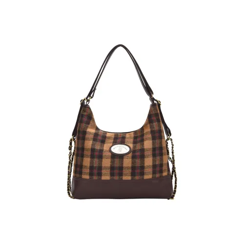 VERADONNA ПУ (полиуретан) Рюкзак Стандартный Женский Кофейный