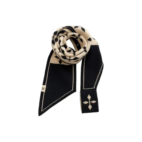 JW Полиэстер Трикотаж Шарфы Унисекс