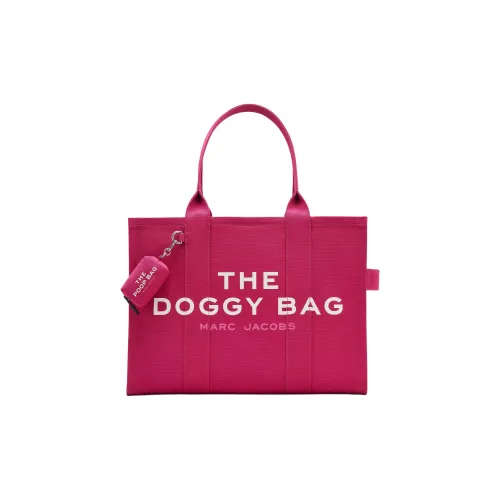 MARC JACOBS Хлопок Холст ПЭТ Сумка для переноски Женская Малиновый Розовый