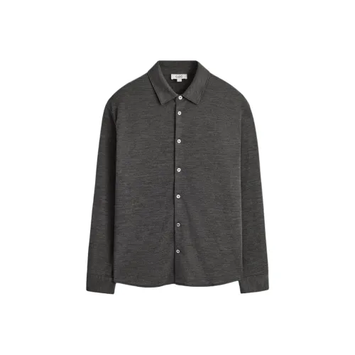 COS Темно-серый Мужские Рубашки
