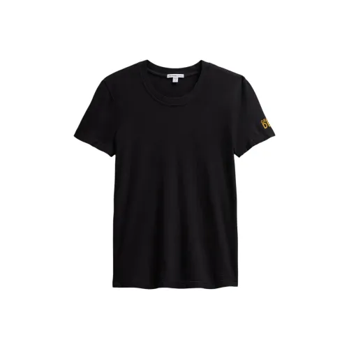 JAMES PERSE Черный Comet Женские T-рубашки