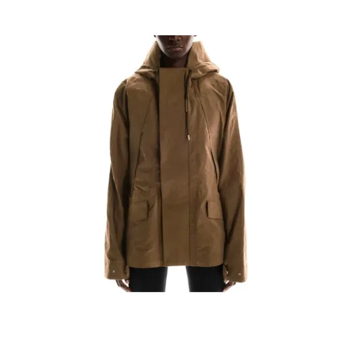 On PARKA Цвет ириски Коричневый Унисекс Парки