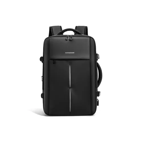 Victorian Traveler ПУ (полиуретан) Рюкзак Мужской Черный