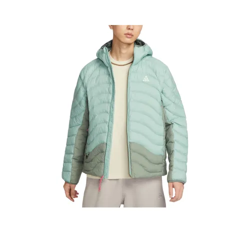 Nike ACG Cannoneer Серый Земляной Зеленый Cannoneer Серый Гора Белый Мужские Пуховики