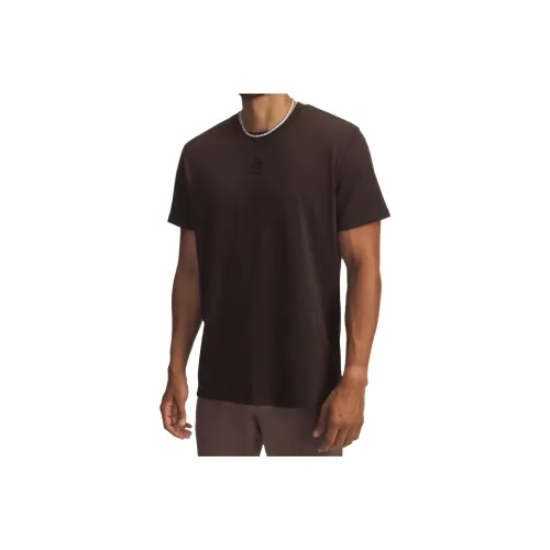 Under Armour Curry Логотип Тяжелая Футболка Мужская