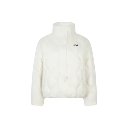 KSXN Ecru Unisex Down Jackets KSXN Экрю Унисекс Пуховики