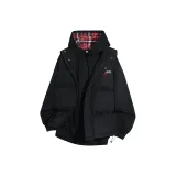 Черный хлопковый жилет