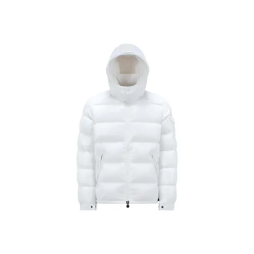 Moncler Down Jacket Coat Men's White
