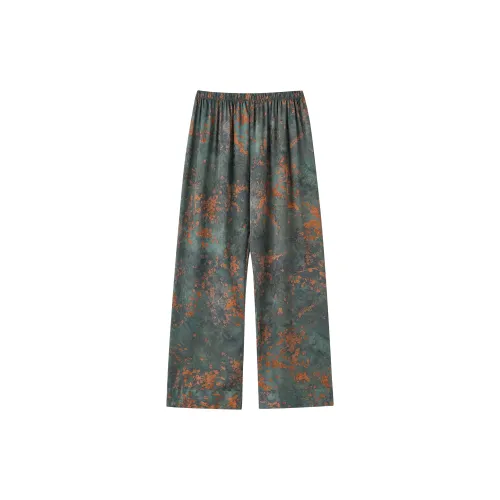 MADALLO Зеленый Мужские Пижамные Штаны