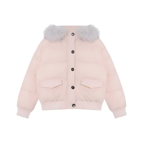 DITB Розовый Женские пуховики