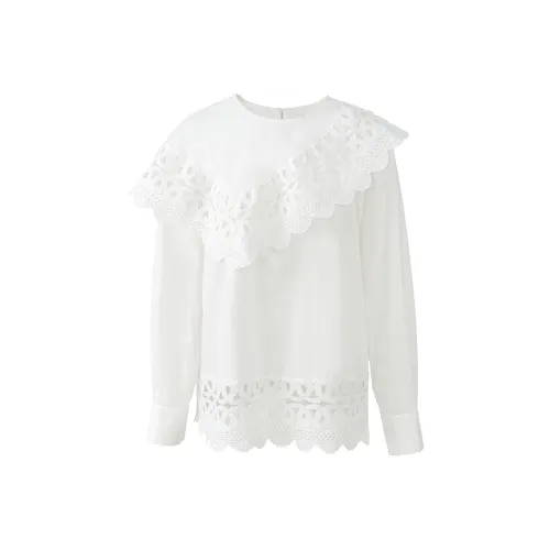 BLUSHWHITE Белый В наличии Женские Рубашки