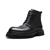 Черный - Зимний стиль с флисом для тепла