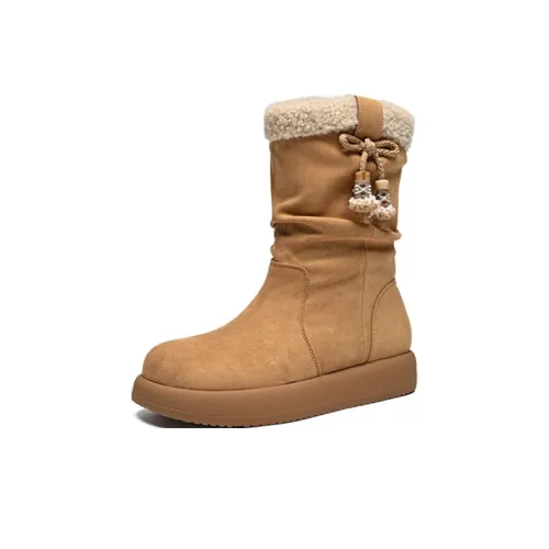 ZHR Зимние Wanderings Высокие сапоги до колена Женские