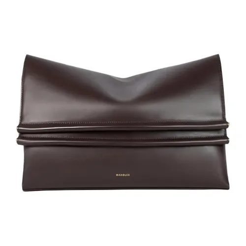 Wandler Телячья кожа Клатч Женские Коричневый