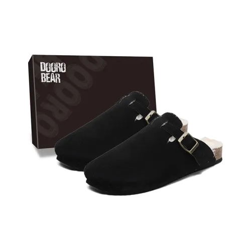 Budding Bear Пробковая подошва Противоскользящие Устойчивые к истиранию Домашние тапочки Унисекс