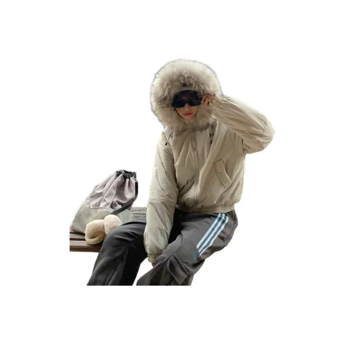 JZWSTUDIO Хлопковый пуховик женский