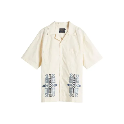 PENDLETON Белая Мужская Рубашка