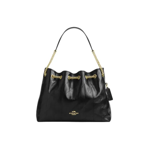 COACH Сумка из коровьей кожи сумка через плечо женская черная