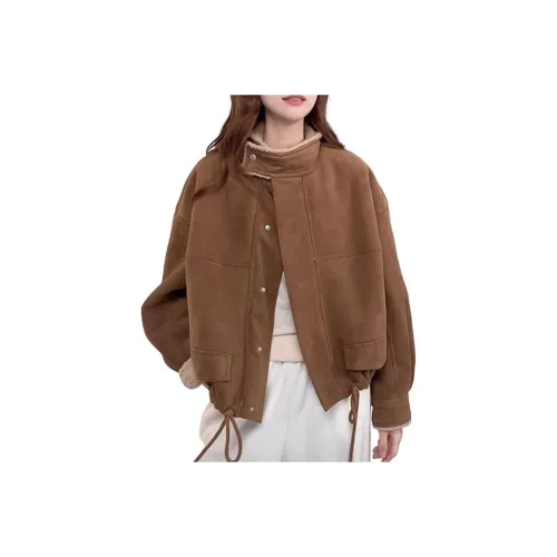 LANGQING Изображение Цвет Подарок Wave Прозрачный Бренд Наклеенный Женский Куртка