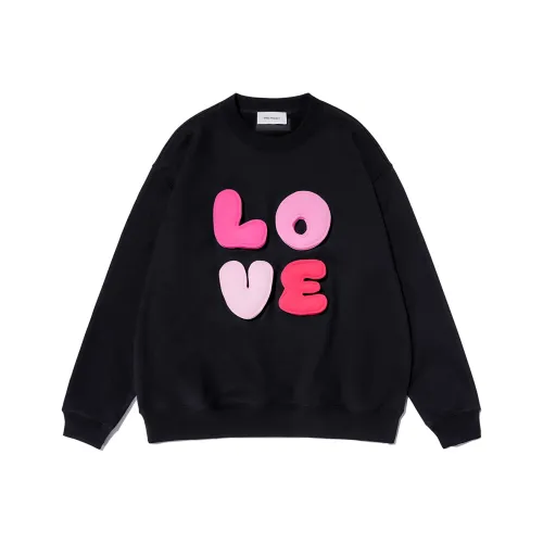 SQQZ Project Круглый вырез Свободный крой Свитшот Унисекс