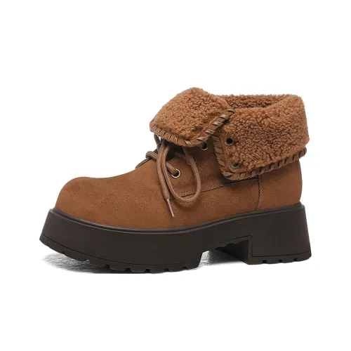 Golden Silk Rabbit Женские ботильоны