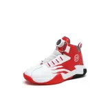 2177-1 White Red Fleece-Lined