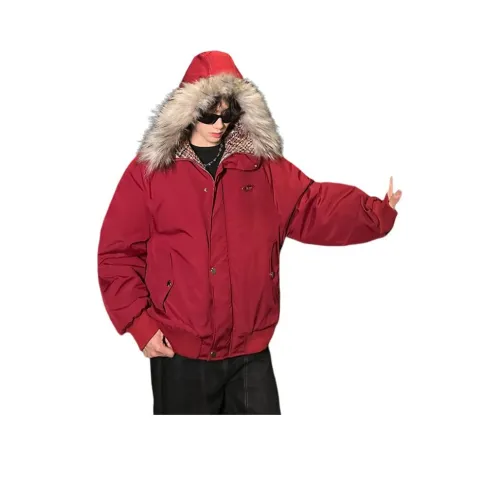 KSEK Красный Унисекс Пуховики