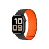 Чёрный и оранжевый (циферблат часов не включен)