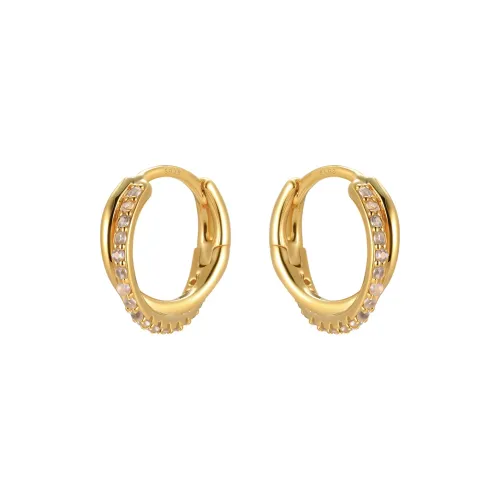 EAR PARTNER Серьги-гвоздики из серебра 925 пробы женские