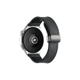 Джинсовая ткань, черный цвет (циферблат часов не включен)