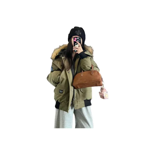 JZWSTUDIO Хлопковый пуховик женский