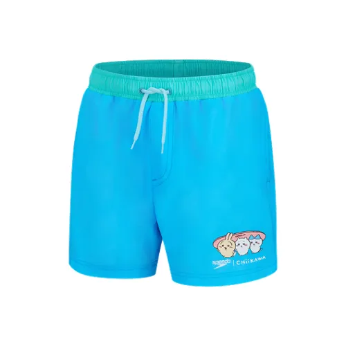 Speedo совместный бренд Синий Мужские Пляжные шорты