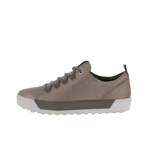 Ecco GOLF Мягкий Водонепроницаемый Низкий Топ Повседневная Обувь Женская Коричневая