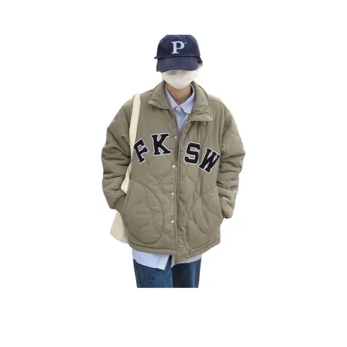 BVODE Армейский зеленый унисекс пуховики