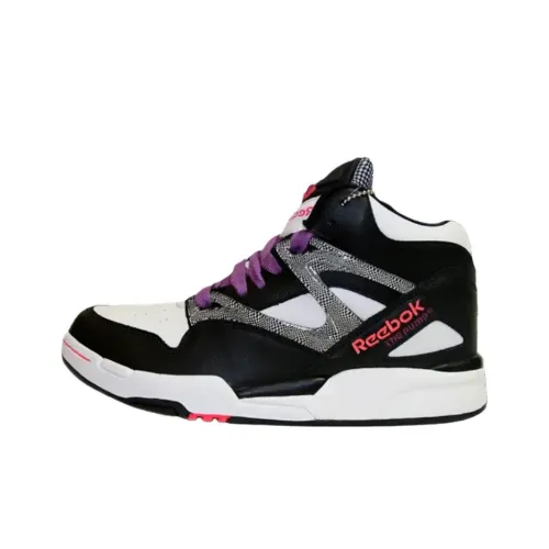 Reebok Pump Omni Винтажные баскетбольные кроссовки Мужской Черный Белый