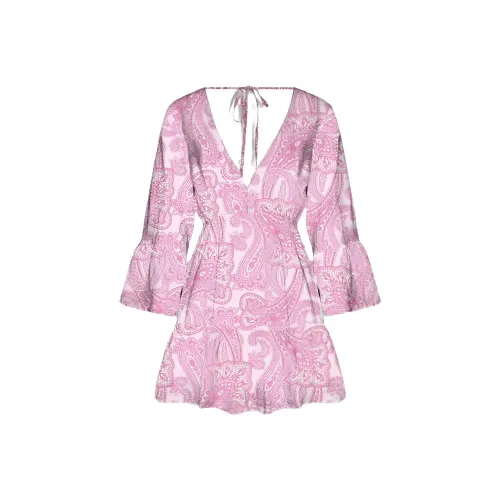 MC2 SAINT BARTHELEMY Длинное платье с длинными рукавами женское