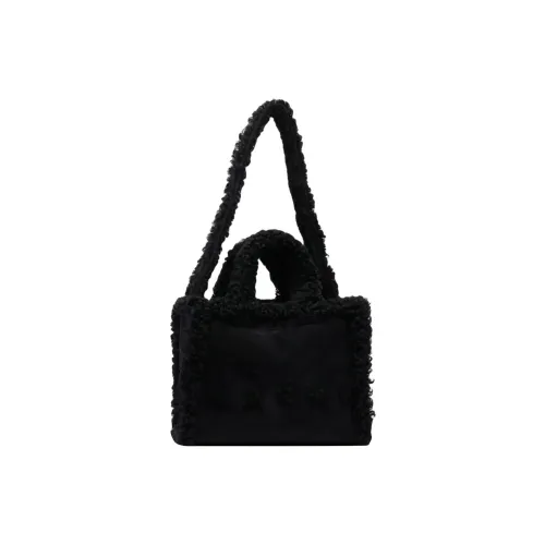 MARNI Sheepskin Tote Bag Women's Black