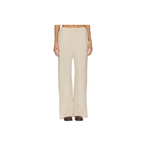 NANUSHKA Экрю Женские Повседневные Брюки