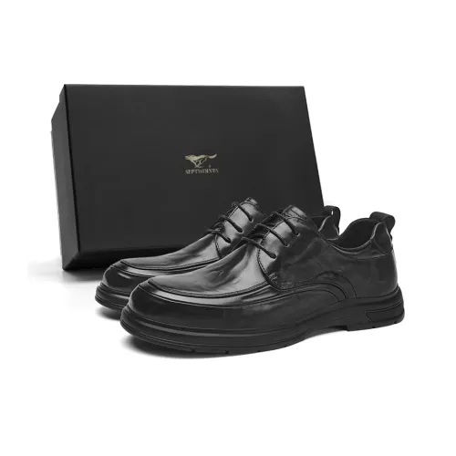 SEPTWOLVES Повседневные кожаные туфли для мужчин