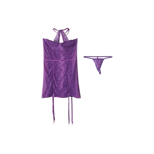 MOOLMEYNO Ночная сорочка Женская Фиолетовая