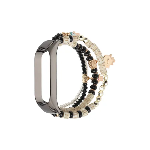 Jia Beauty Xing Ремень Xiaomi Красный Бежевый Совместимость Бусины Металл