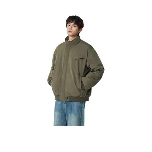 DOUBLEFISH Воротник-стойка Пуховая куртка Пальто Унисекс