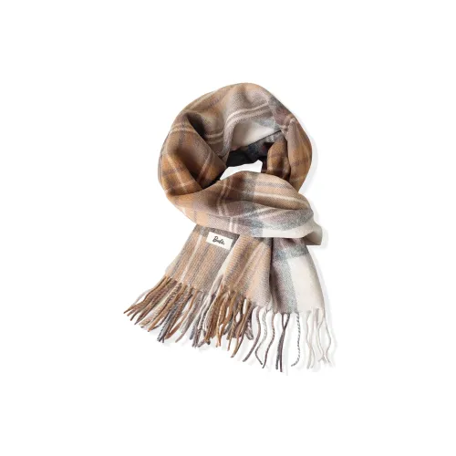 Барби 100% шерсть вязаные шарфы женские