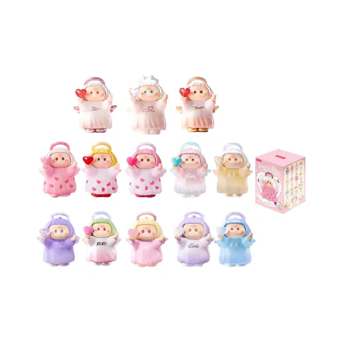 Miniso Правая сторона Соус Палец Кольца LOVE Collection Слепые коробки 10 Для Одиночной Blind Коробки Полной коробки