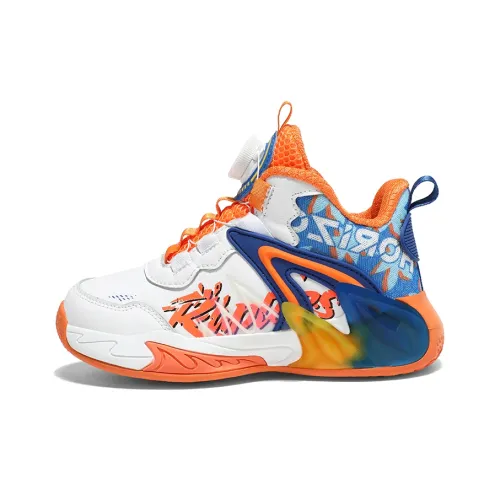 Трансформеры Slip Resistant Anti KICK Устойчивые к износу Водонепроницаемый MID Топ Баскетбольные кроссовки Детские